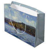 Catspaws off the Land (by Henry Moore) Große Geschenktüte (Rückseite Schrägansicht)