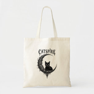 CATSPIRE: Gothic Mond & Katzen-Tragetaschen Design Tragetasche