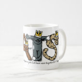 CatsRuleMug2 Kaffeetasse (VorderseiteRechts)
