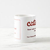 Catster Foto, Name u. URL-Tasse Kaffeetasse (Mittel)
