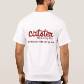 Catster Shirt - URL-Rückseite (Rückseite)