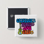 Catstock 8 begrenzte Ausgabe - Knopf Button (Vorne & Hinten)