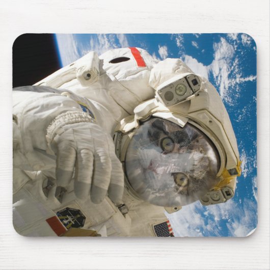 Catstronaut, Astronaut, Mäusematte Mousepad (Vorne)