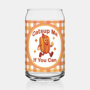 Catsup me if you can Funny Hot Dog - Ketchup Puff Dosenglas