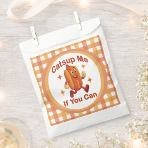 Catsup me if you can Funny Hot Dog - Ketchup Puff Geschenktütchen