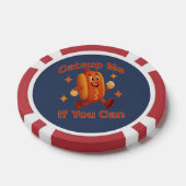 Catsup me if you can Funny Hot Dog - Ketchup Puff Pokerchips (Einzeln)