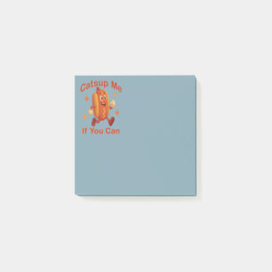 Catsup me if you can Funny Hot Dog - Ketchup Puff Post-it Klebezettel