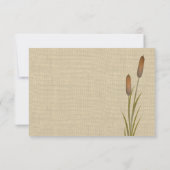 Cattail Lake Response RSVP Karte (Rückseite)