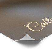 Cattail Plant Photo Poster (Ecke)