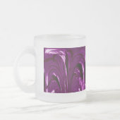 Cattails Abstrakt Glass Tasse - Lila (Links)
