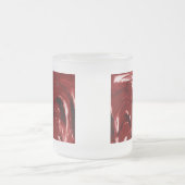 Cattails Abstrakt Glass Tasse - Ruby (Mittel)