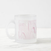 Cattails Abstrakte Tasse aus Glas - Rosa (Links)