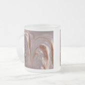 Cattails Glass Tasse - Abstrakt (Vorderseite Links)