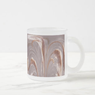 Cattails Glass Tasse - Abstrakt
