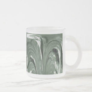 Cattails Glass Tasse - Abstrakt