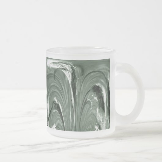 Cattails Glass Tasse - Abstrakt (Rechts)