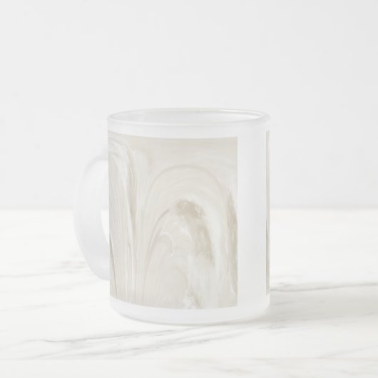 Cattails Glass Tasse - Abstrakt (Vorderseite Links)