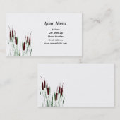 Cattails-Visitenkarte Visitenkarte (Vorne/Hinten)