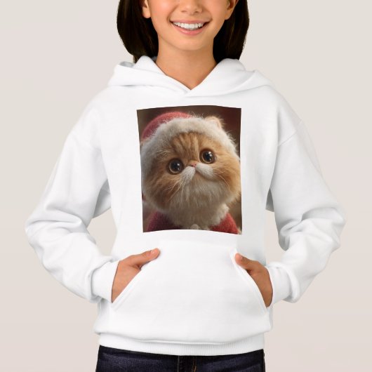 Cattastic Christmas Hoodie (Vorderseite)