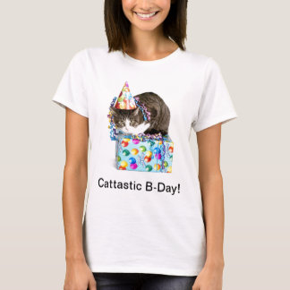 Cattastic Geburtstag T-Shirt