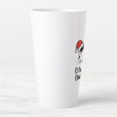 Catteinated Christmas Coffee and Cat Lover Holiday Milchtasse (Vorderseite)