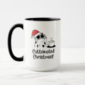 Catteinated Christmas Coffee and Cat Lover Holiday Tasse (Links)