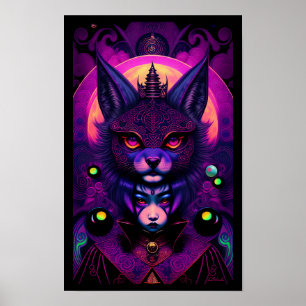 Catter Walled Ball Poster