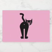 Cattitude  alkoholflaschenetikett (Einzelnes Label)