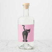 Cattitude  alkoholflaschenetikett (Vorderseite)