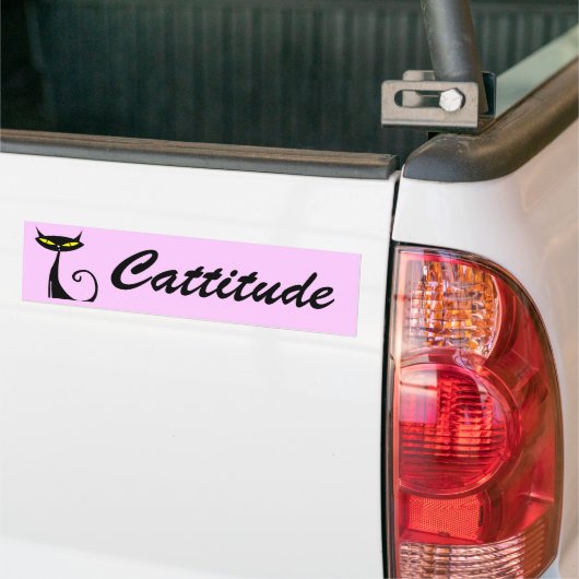 Cattitude Autoaufkleber (Auf Lkw)