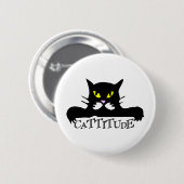 cattitude button (Vorne & Hinten)