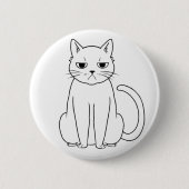 Cattitude Button (Vorderseite)