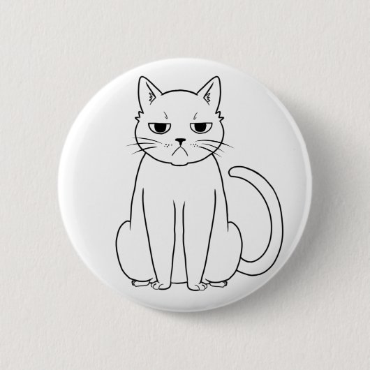 Cattitude Button (Vorderseite)
