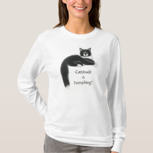 Cattitude ist alles Bella Flowy Shirt