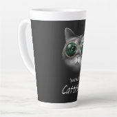 Cattitude Latte Tasse (Linke Ecke)