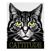 Cattitude Poster (Vorderseite)