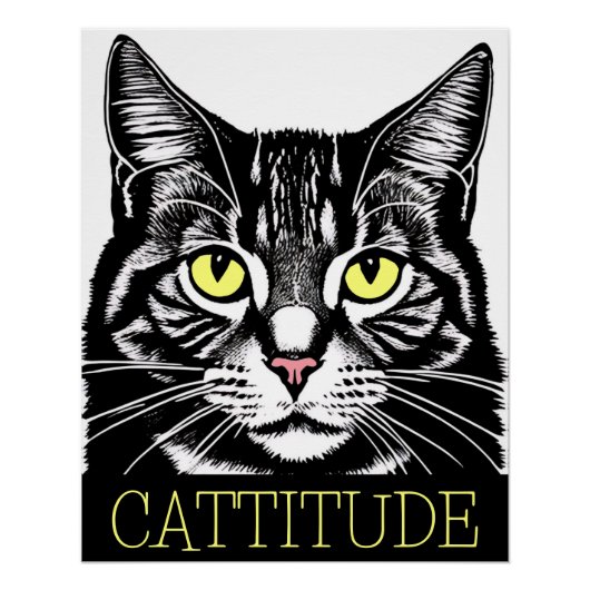 Cattitude Poster (Vorderseite)