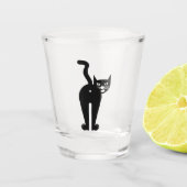 Cattitude  schnapsglas (Vorderseite)