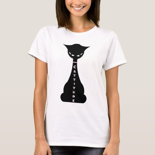 Cattitude T - Shirt (Vorderseite)