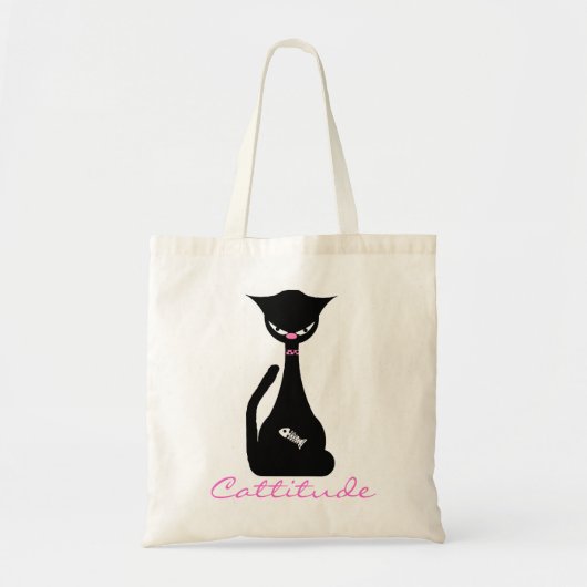 Cattitude Taschen-Tasche Tragetasche (Vorne)