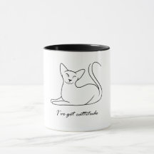 Cattitude-Tasse