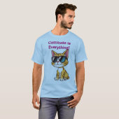 Cattitude tee! T-Shirt (Vorne ganz)