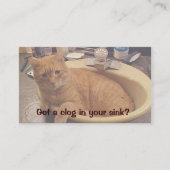 !Cattitude! Visitenkarte (Vorderseite)