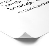 Cattitudes Poster (Ecke)