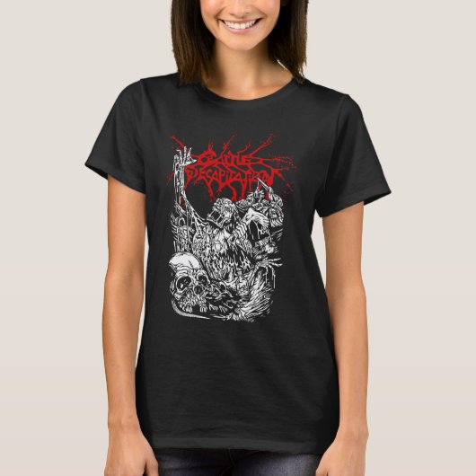 Cattle Decapitation Design T-Shirt (Vorderseite)