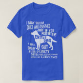 Cattle Dog   Crazy Funny Blue Heeler t  T-Shirt (Design vorne)