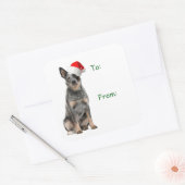 Cattle Dog Weihnachtsgeschenke Stickers (Umschlag)