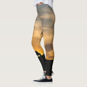 Cattle Sunset Silhouette Leggings (Links)