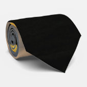 Cattle Sunset Silhouette Neck Tie Krawatte (Gerollt)