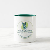 CattleDog-Tasse Zweifarbige Tasse (Mittel)
